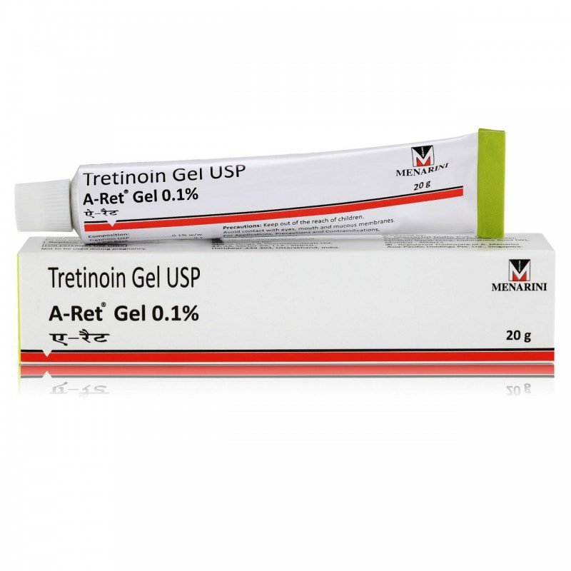 A Ret Gel 0.01% (20gm) Tretinoin Gel USP